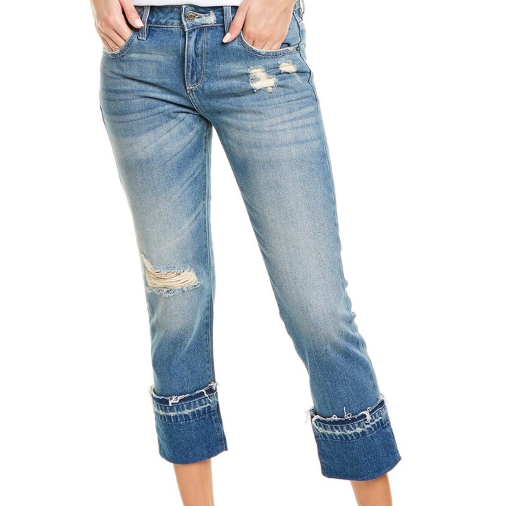 Hidden Jeans Tracey High-Rise Straight Leg Jean 26
